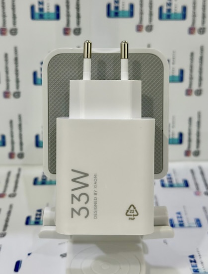 شارژر اصلی 33 وات دیواری شیائومی بدون کابل
