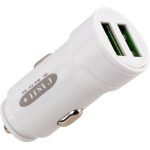 شارژر فندکی فست شارژ Castu Plus CH-02 2.4A QC3.0 12W