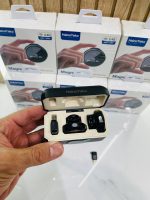 میکروفون یقه ای HainoTeko MC85 دو کاربره | میکروفون بی سیم 2.4G با ANC و ENC | آیفون و Type-C - تصویر 5
